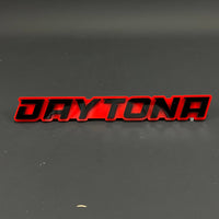 1PC DAYTONA 3D Acrylic Badge - Car Truck Emblem Fender Tailgate Trunk Sticker