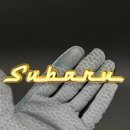 1PC Subaru 3D Acrylic Badge - Car Truck Emblem Fender Tailgate Trunk Sticker