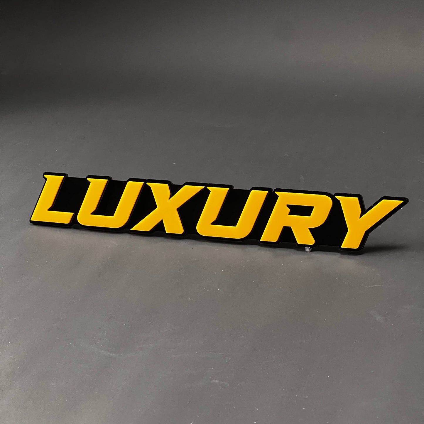 1PC LUXURY 3D Acrylic Badge - Car Truck Emblem Fender Tailgate Trunk Sticker