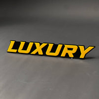 1PC LUXURY 3D Acrylic Badge - Car Truck Emblem Fender Tailgate Trunk Sticker
