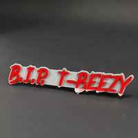 1PC B.I.P. T-BEEZY 3D Acrylic Badge - Car Truck Emblem Fender Sticker