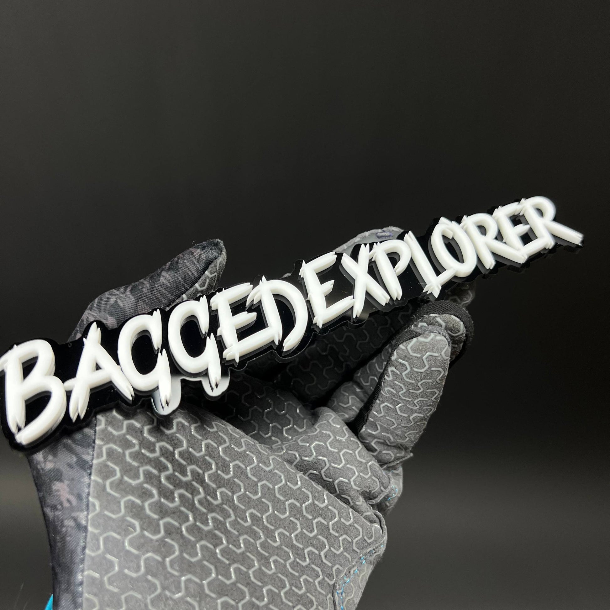 1PC BAGGEDEXPLORER 3D Acrylic Badge - Car Truck Emblem Fender Sticker