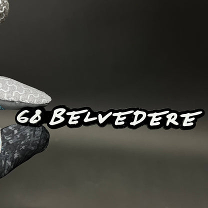 1PC 68 BELVEDERE 3D Acrylic Badge - Car Truck Emblem Fender Sticker