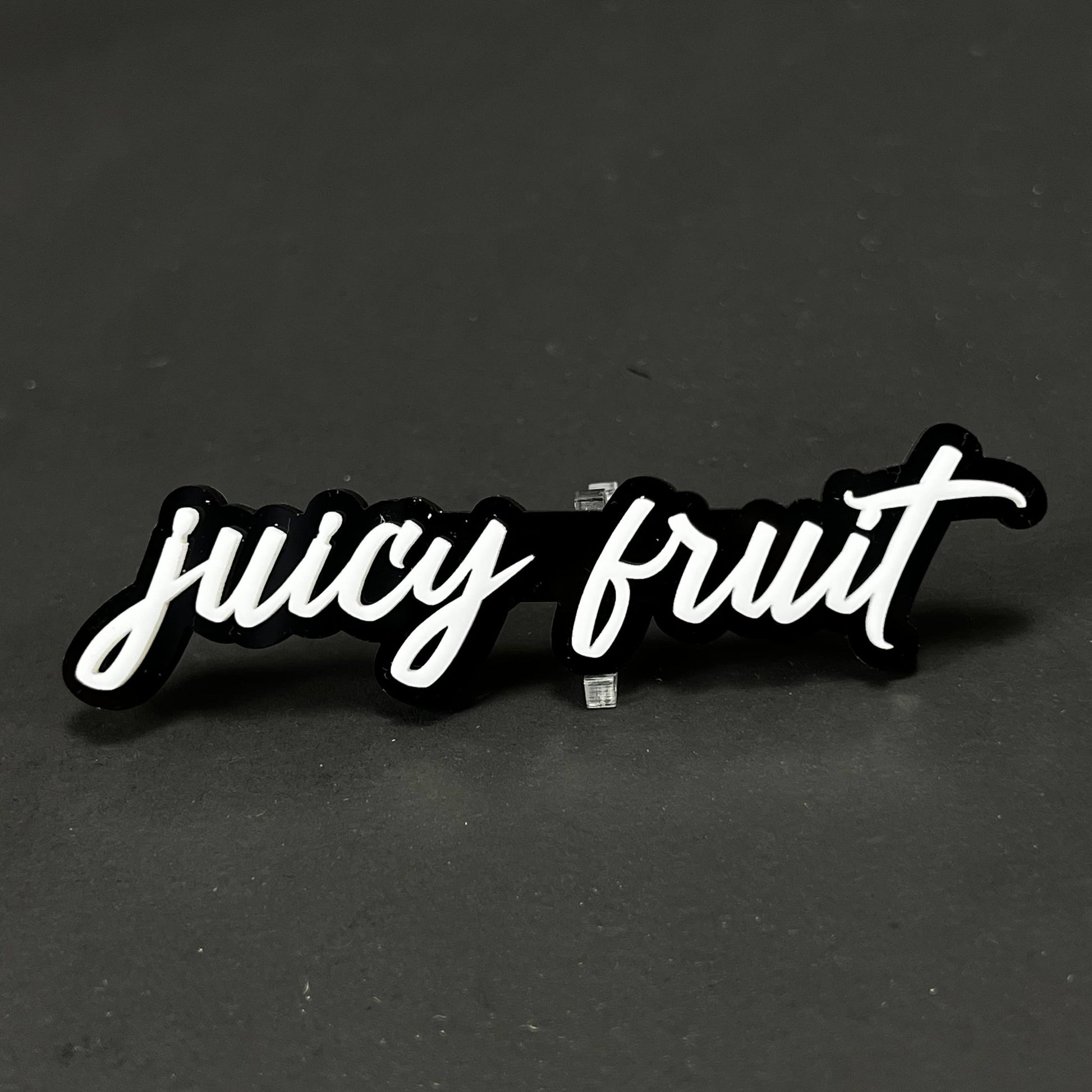 1PC juicy fruit 3D Acrylic Badge - Car Truck Emblem Fender Sticker