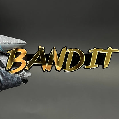 1PC BANDIT 3D Acrylic Badge - Car Truck Emblem Fender Tailgate Trunk Sticker