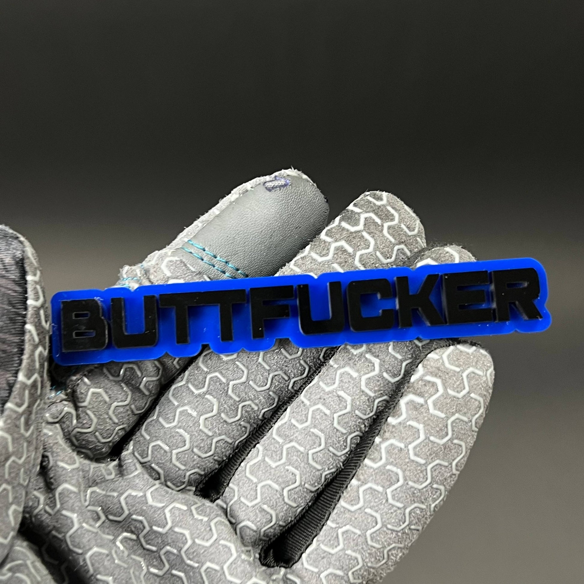 1PC BUTTFUCKER 3D Acrylic Badge - Car Truck Emblem Fender Tailgate Trunk Sticker