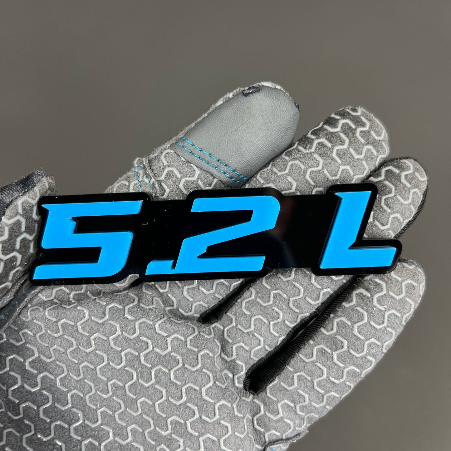 5.2L 3D Acrylic Badge - Car Truck Emblem Fender Tailgate Trunk Sticker
