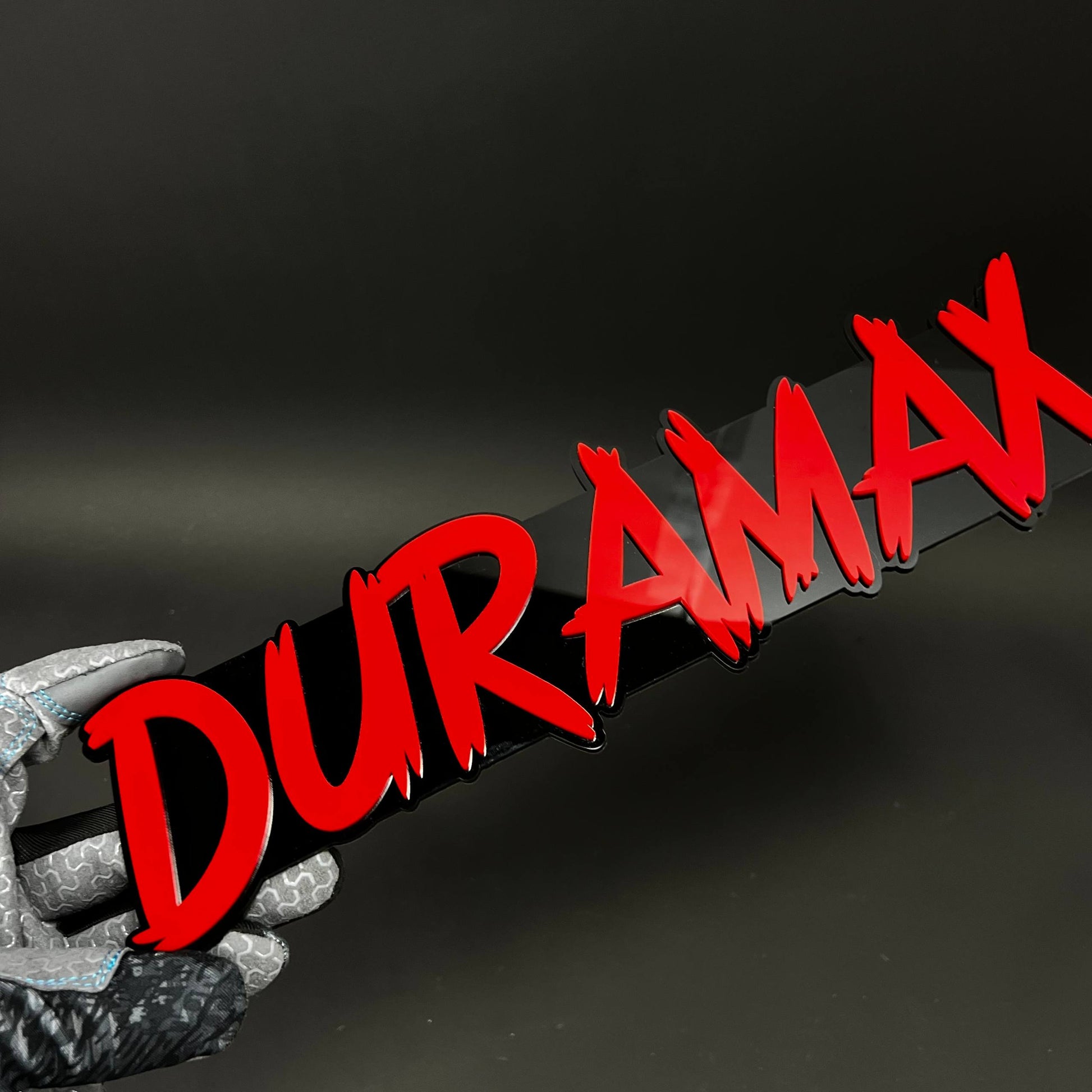 1PC DURAMAX 3D Acrylic Badge - Car Truck Emblem Fender Tailgate Trunk Sticker