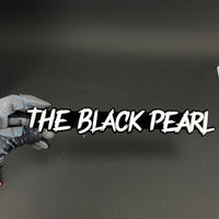 1PC THE BLACK PEARL 3D Acrylic Badge - Car Truck Emblem Fender Sticker