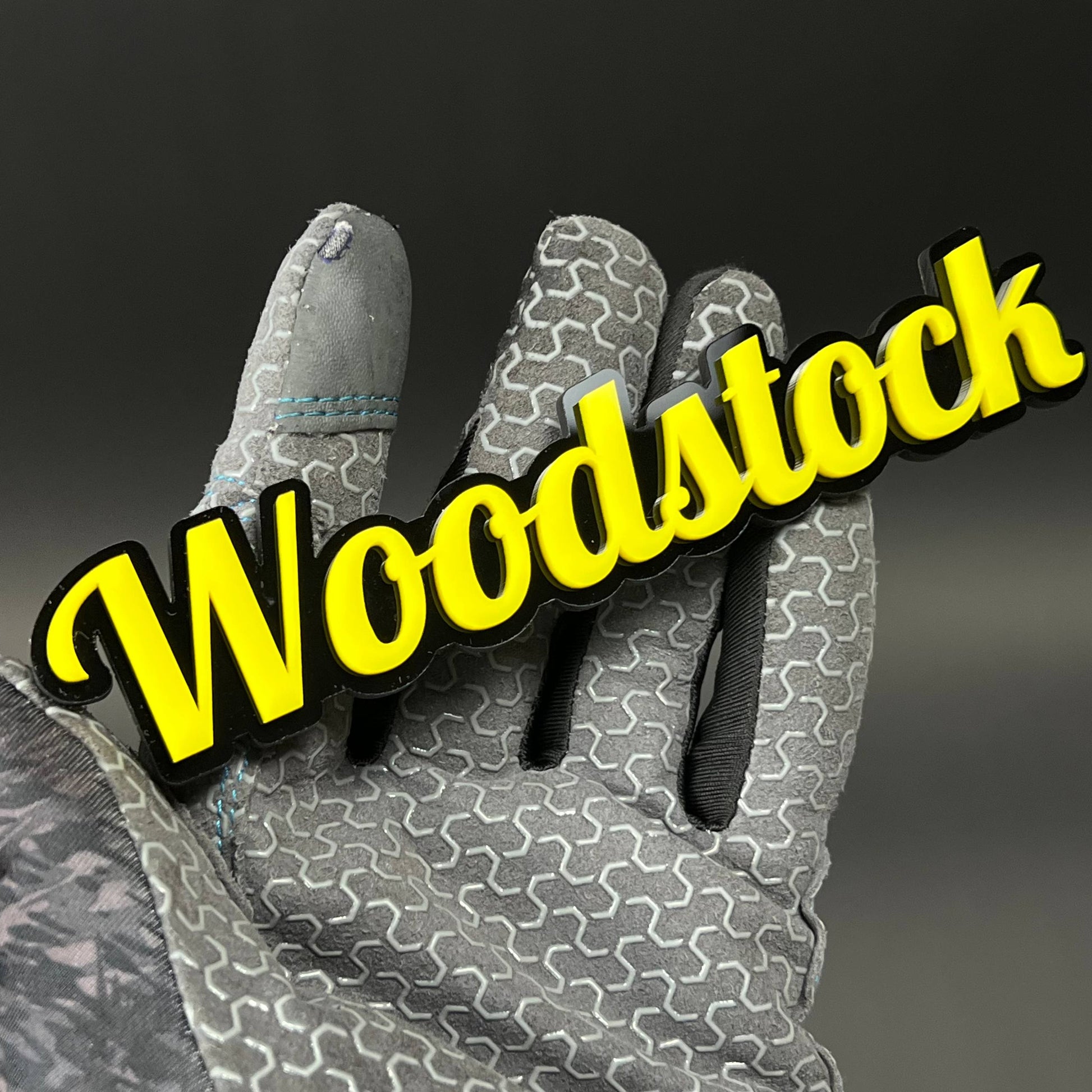 1PC Woodstock 3D Acrylic Badge - Car Truck Emblem Fender Tailgate Trunk Sticker