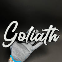 1PC Goliath 3D Acrylic Badge - Car Truck Emblem Fender Tailgate Trunk Sticker