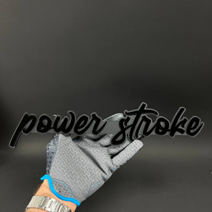 1PC power stroke 3D Acrylic Badge - Car Truck Emblem Fender Sticker