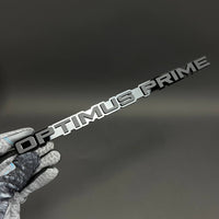 1PC OPTIMUS PRIME 3D Acrylic Badge - Car Truck Emblem Fender Sticker