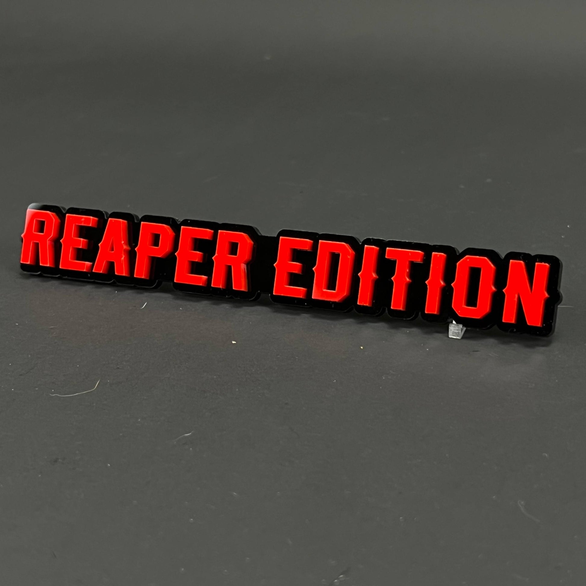 1PC REAPER EDITION 3D Acrylic Badge - Car Truck Emblem Fender Sticker