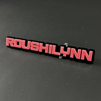 1PC ROUSHILYNN 3D Acrylic Badge - Car Truck Emblem Fender Tailgate Trunk Sticker