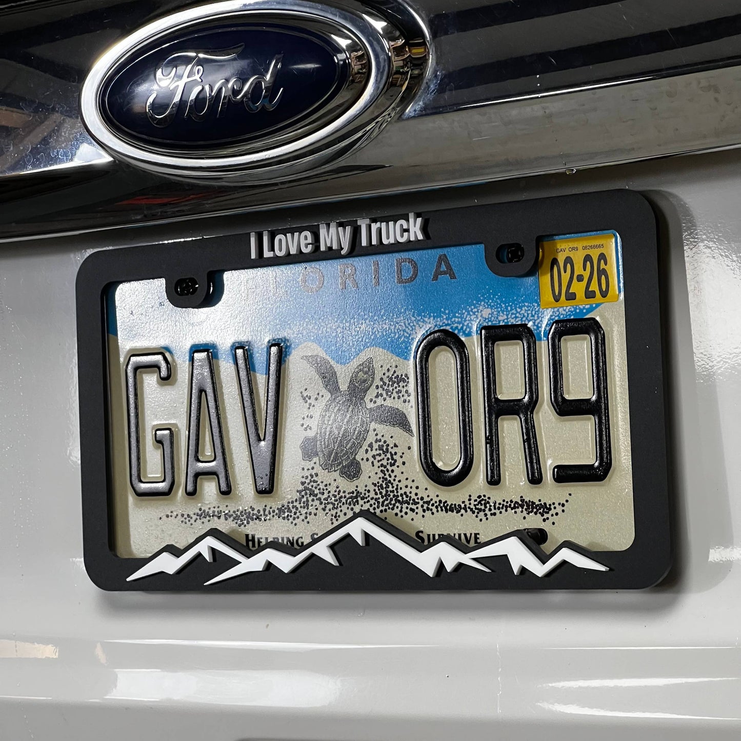 1PC GAV OR9 3D Acrylic Badge - Car Truck Emblem Fender Tailgate Trunk Sticker