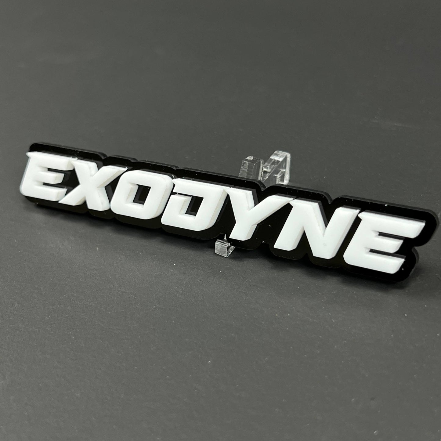 1PC EXODYNE 3D Acrylic Badge - Car Truck Emblem Fender Tailgate Trunk Sticker