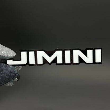 1PC JIMINI 3D Acrylic Badge - Car Truck Emblem Fender Tailgate Trunk Sticker