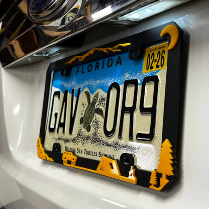 1PC GAV OR9 3D Acrylic Badge - Car Truck Emblem Fender Tailgate Trunk Sticker