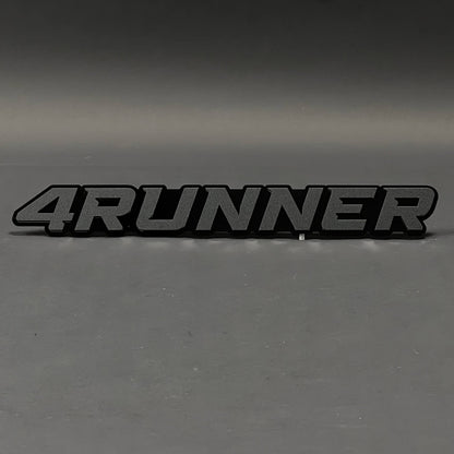1PC 4RUNNER (Black) 3D Acrylic Badge - Car Truck Emblem Fender Sticker