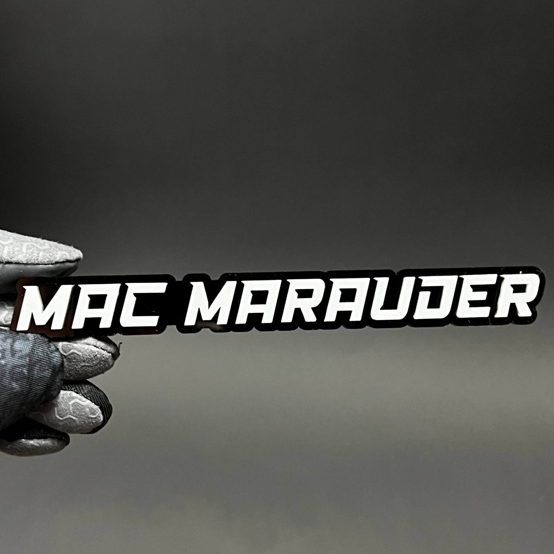 1PC MAC MARAUDER 3D Acrylic Badge - Car Truck Emblem Fender Sticker