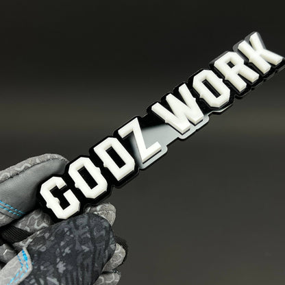 1PC CODZ WORK 3D Acrylic Badge - Car Truck Emblem Fender Tailgate Trunk Sticker