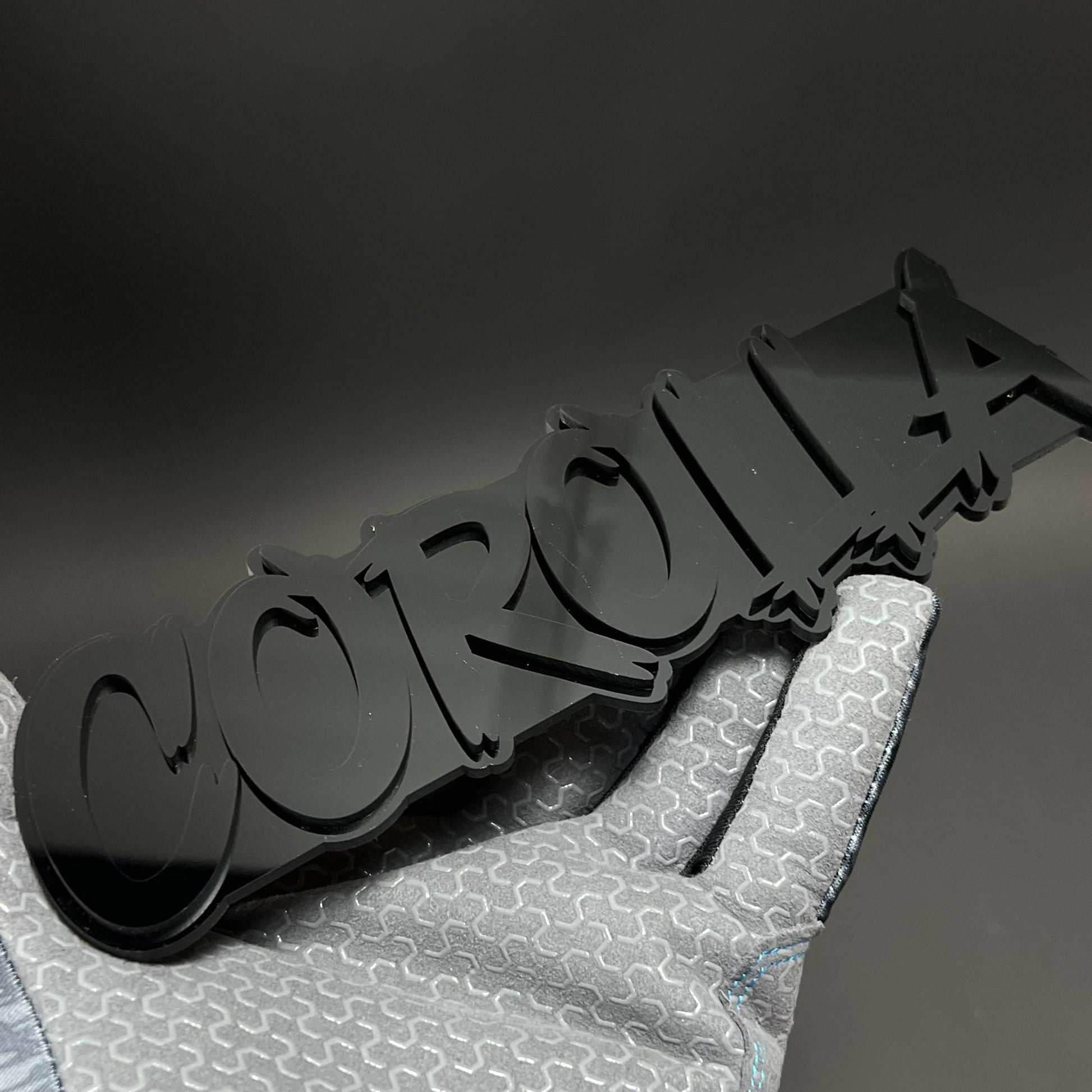 1PC COROLLA 3D Acrylic Badge - Car Truck Emblem Fender Tailgate Trunk Sticker