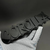 1PC COROLLA 3D Acrylic Badge - Car Truck Emblem Fender Tailgate Trunk Sticker