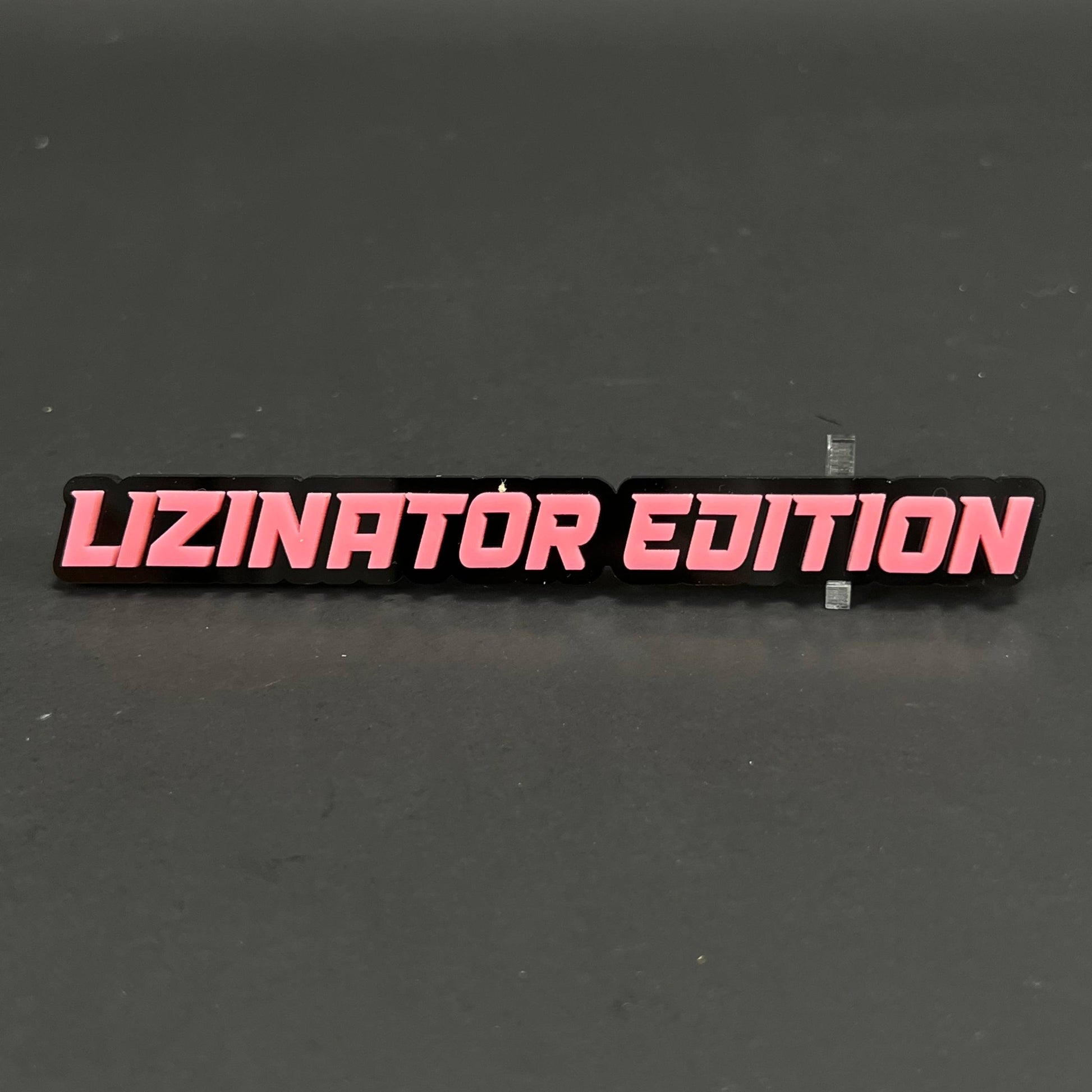 1PC LIZINATOR EDITION 3D Acrylic Badge - Car Truck Emblem Fender Sticker