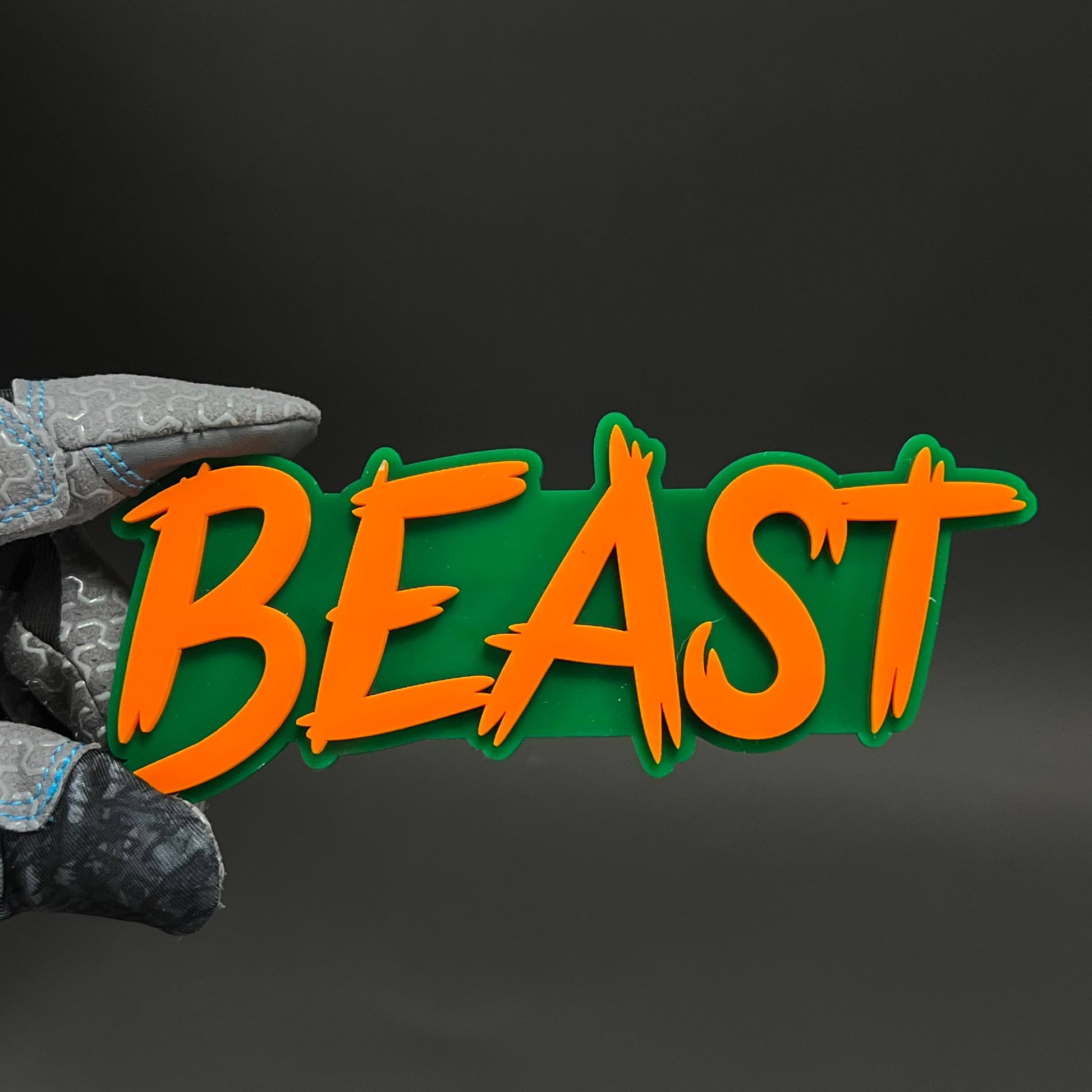 1PC BEAST 3D Acrylic Badge - Car Truck Emblem Fender Tailgate Trunk Sticker
