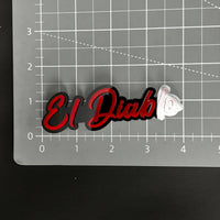 1PC El Diablo 3D Acrylic Badge - Car Truck Emblem Fender Tailgate Trunk Sticker