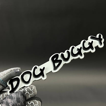 1PC DOG BUGGY 3D Acrylic Badge - Car Truck Emblem Fender Tailgate Trunk Sticker