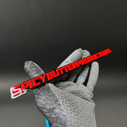 1PC SPICYBUTTERPRODUCTIONS 3D Acrylic Badge - Car Truck Emblem Fender Sticker