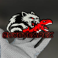 1PC COYOTEAPEX 3D Acrylic Badge - Car Truck Emblem Fender Tailgate Trunk Sticker