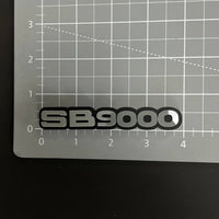 1PC SB9000 3D Acrylic Badge - Car Truck Emblem Fender Tailgate Trunk Sticker