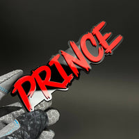 1PC PRINCE 3D Acrylic Badge - Car Truck Emblem Fender Tailgate Trunk Sticker