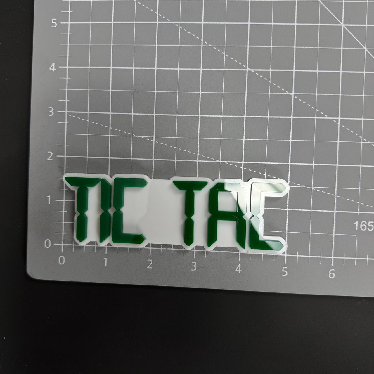 1PC TIC TAC 3D Acrylic Badge - Car Truck Emblem Fender Tailgate Trunk Sticker