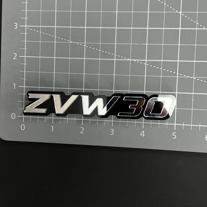 1PC ZVW30 3D Acrylic Badge - Car Truck Emblem Fender Tailgate Trunk Sticker