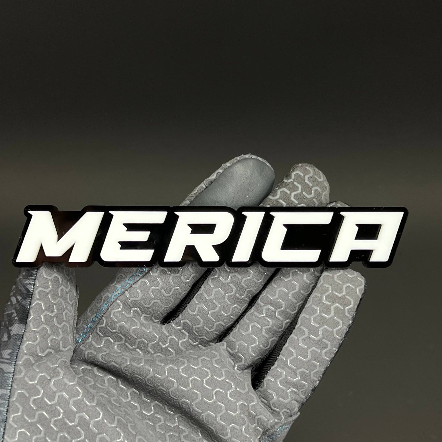 1PC MERICA 3D Acrylic Badge - Car Truck Emblem Fender Tailgate Trunk Sticker