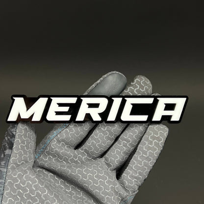 1PC MERICA 3D Acrylic Badge - Car Truck Emblem Fender Tailgate Trunk Sticker