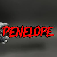 1PC PENELOPE 3D Acrylic Badge - Car Truck Emblem Fender Tailgate Trunk Sticker