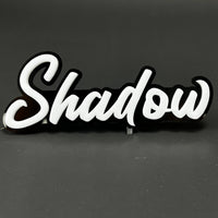 1PC Shadow 3D Acrylic Badge - Car Truck Emblem Fender Tailgate Trunk Sticker