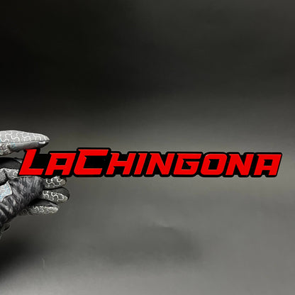 1PC LaChingona 3D Acrylic Badge - Car Truck Emblem Fender Tailgate Trunk Sticker
