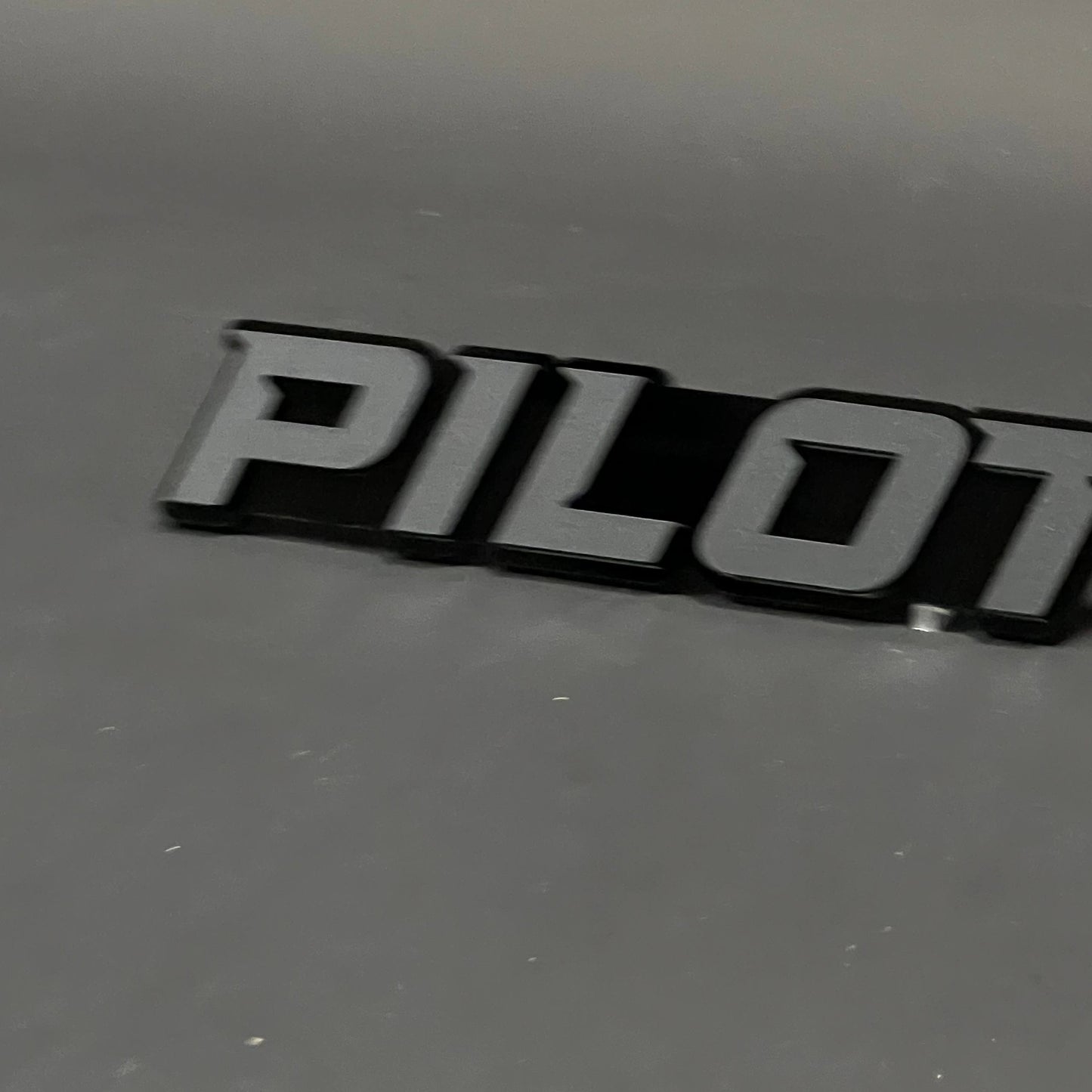 1PC PILOT 3D Acrylic Badge - Car Truck Emblem Fender Tailgate Trunk Sticker
