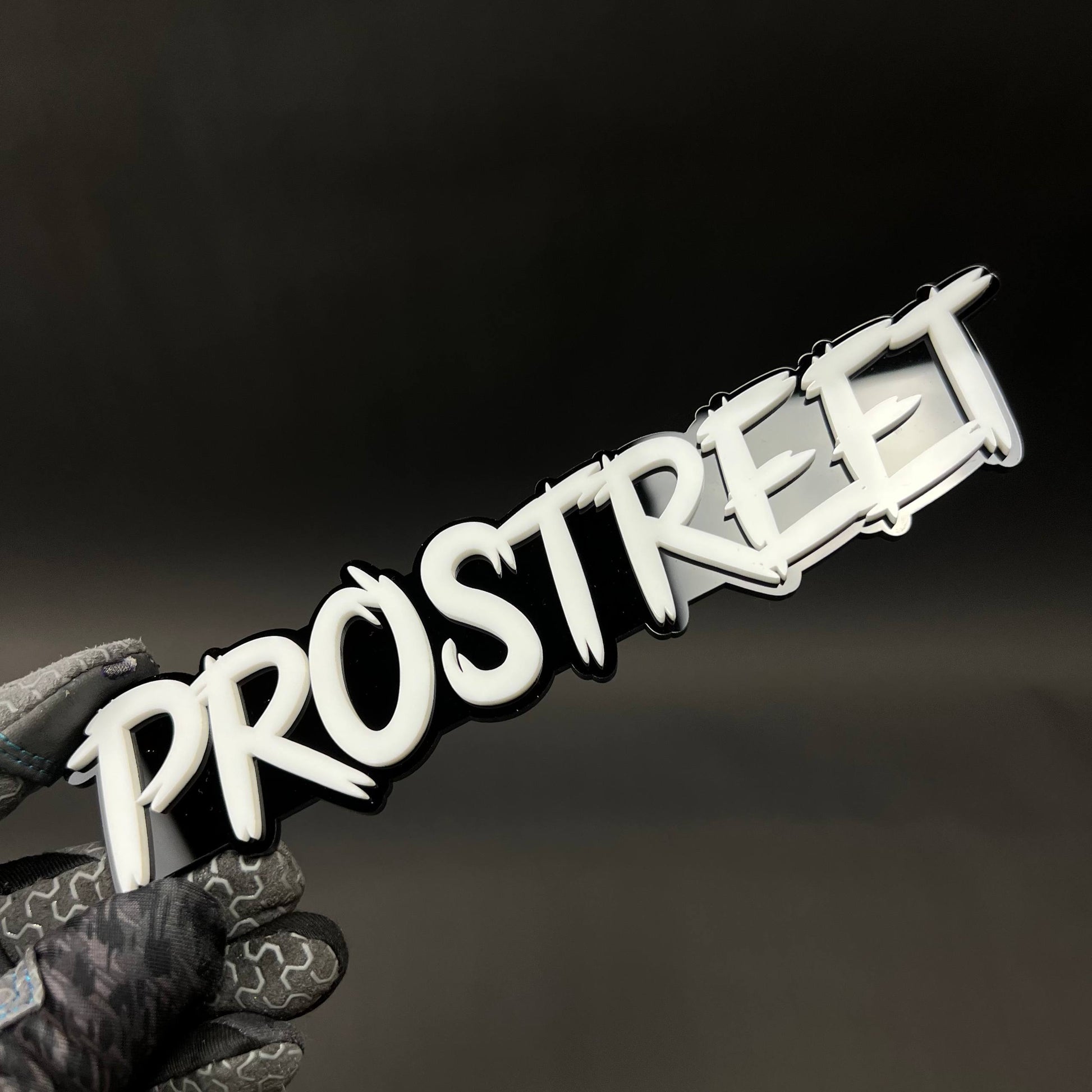 1PC PROSTREET 3D Acrylic Badge - Car Truck Emblem Fender Tailgate Trunk Sticker