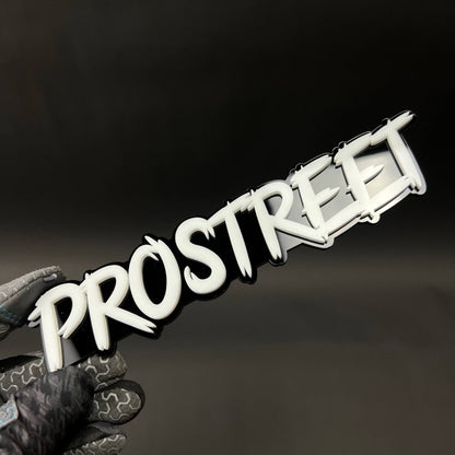1PC PROSTREET 3D Acrylic Badge - Car Truck Emblem Fender Tailgate Trunk Sticker