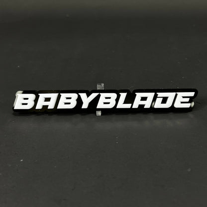 1PC BABYBLADE 3D Acrylic Badge - Car Truck Emblem Fender Tailgate Trunk Sticker