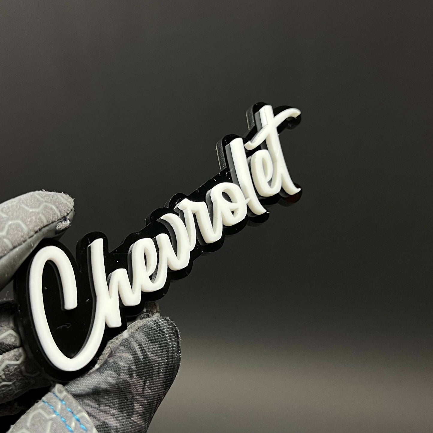 1PC Chevrolet 3D Acrylic Badge - Car Truck Emblem Fender Tailgate Trunk Sticker