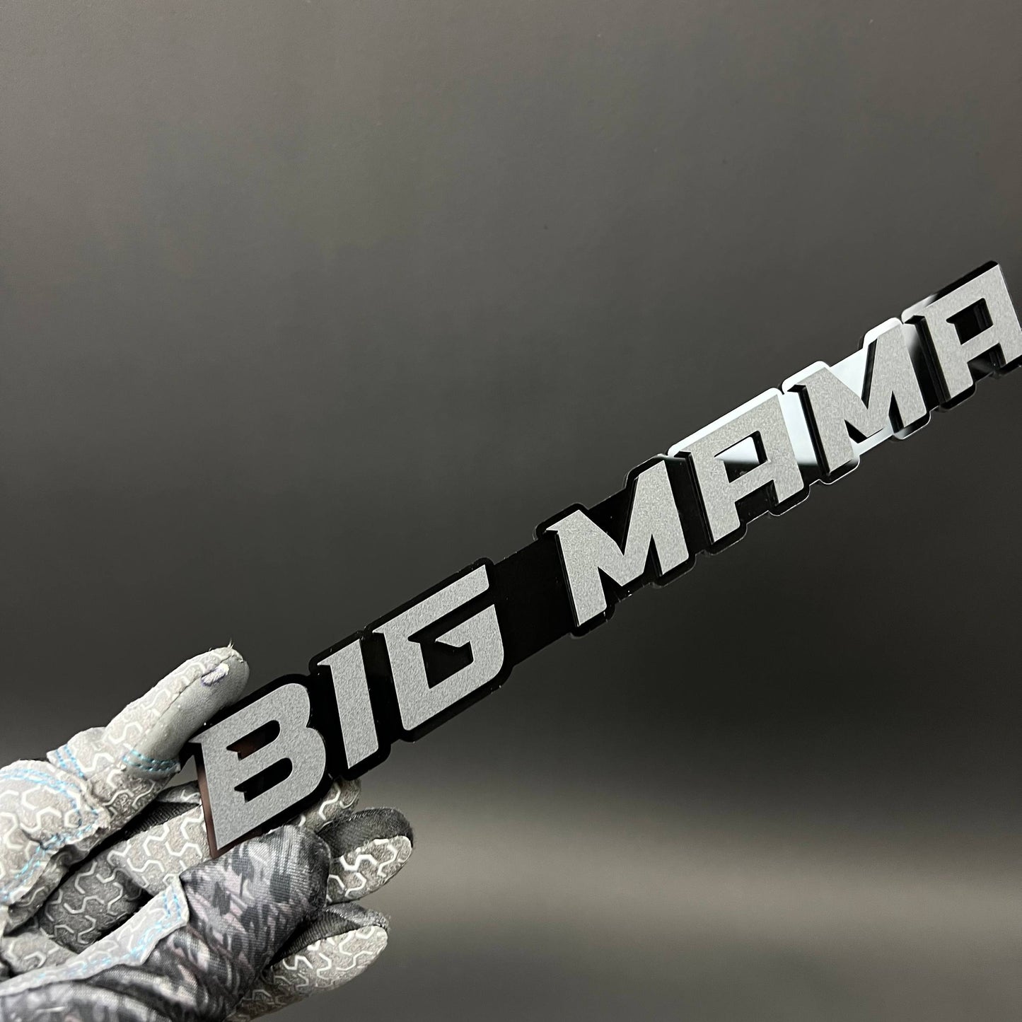 1PC BIG MAMA 3D Acrylic Badge - Car Truck Emblem Fender Tailgate Trunk Sticker