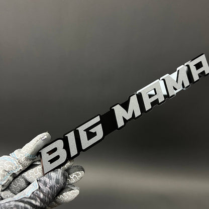 1PC BIG MAMA 3D Acrylic Badge - Car Truck Emblem Fender Tailgate Trunk Sticker